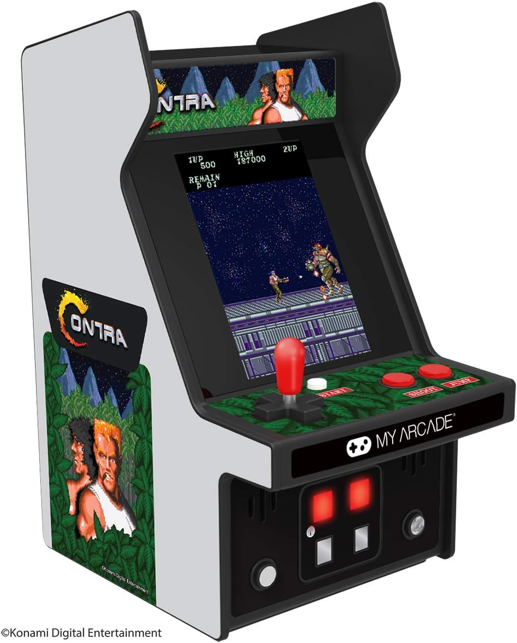 My Arcade 6.75" Collectible Retro Contra Micro Player