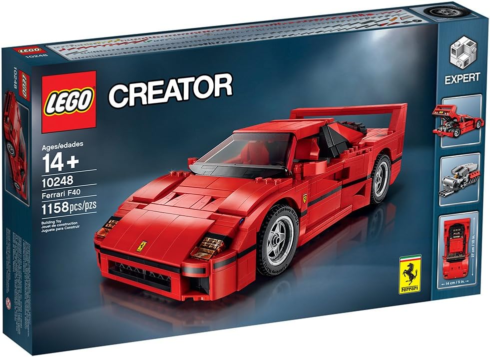 LEGO Creator Expert Ferrari F40 10248 Construction Set For Boys