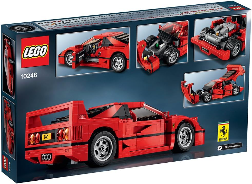 LEGO Creator Expert Ferrari F40 10248 Construction Set For Boys