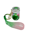 Funky Can Bubble Key Chain - Green