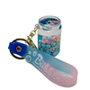 Funky Can Bubble Key Chain - Blue