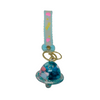 Space Ship Bubble Key Chain - Blue