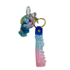 Funny Bunny Bubble Key Chain - Blue