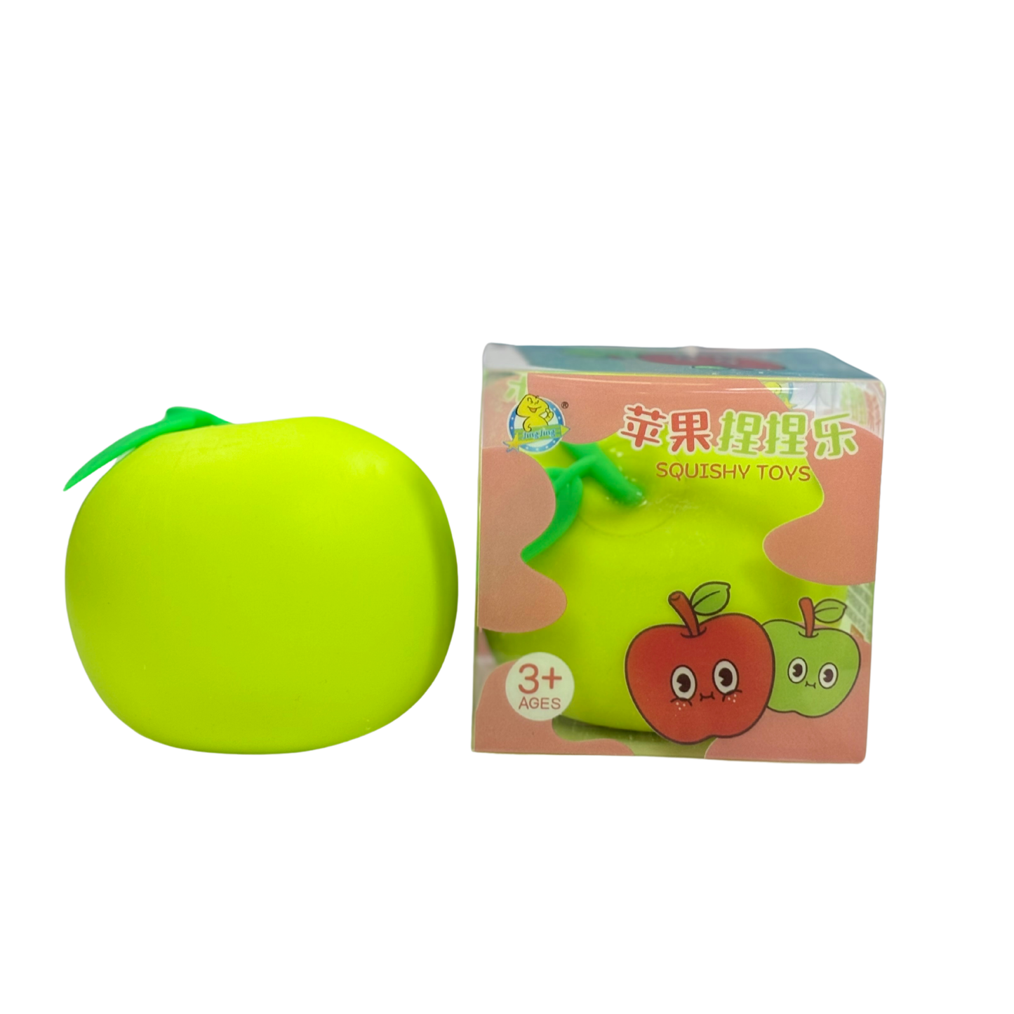 Fruity Squishy Toy - Green Apple