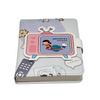 Kawaii Cute TV Theme Notebook with Magnetic Flap