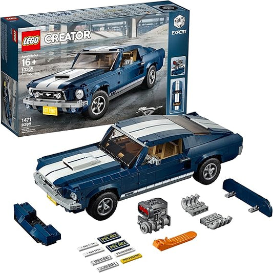 LEGO Creator Expert Ford Mustang 10265 Building Set - Exclusive Advanced Collector's Car Model