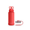 Monochrome Bottle - Fire Red 900ml (32 Oz)