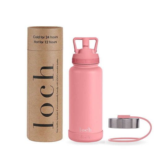 Monochrome Bottle - Blush Pink 900ml (32 Oz)