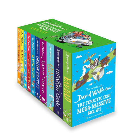 The Terrific Ten: Mega-Massive Box Set by David Walliams.