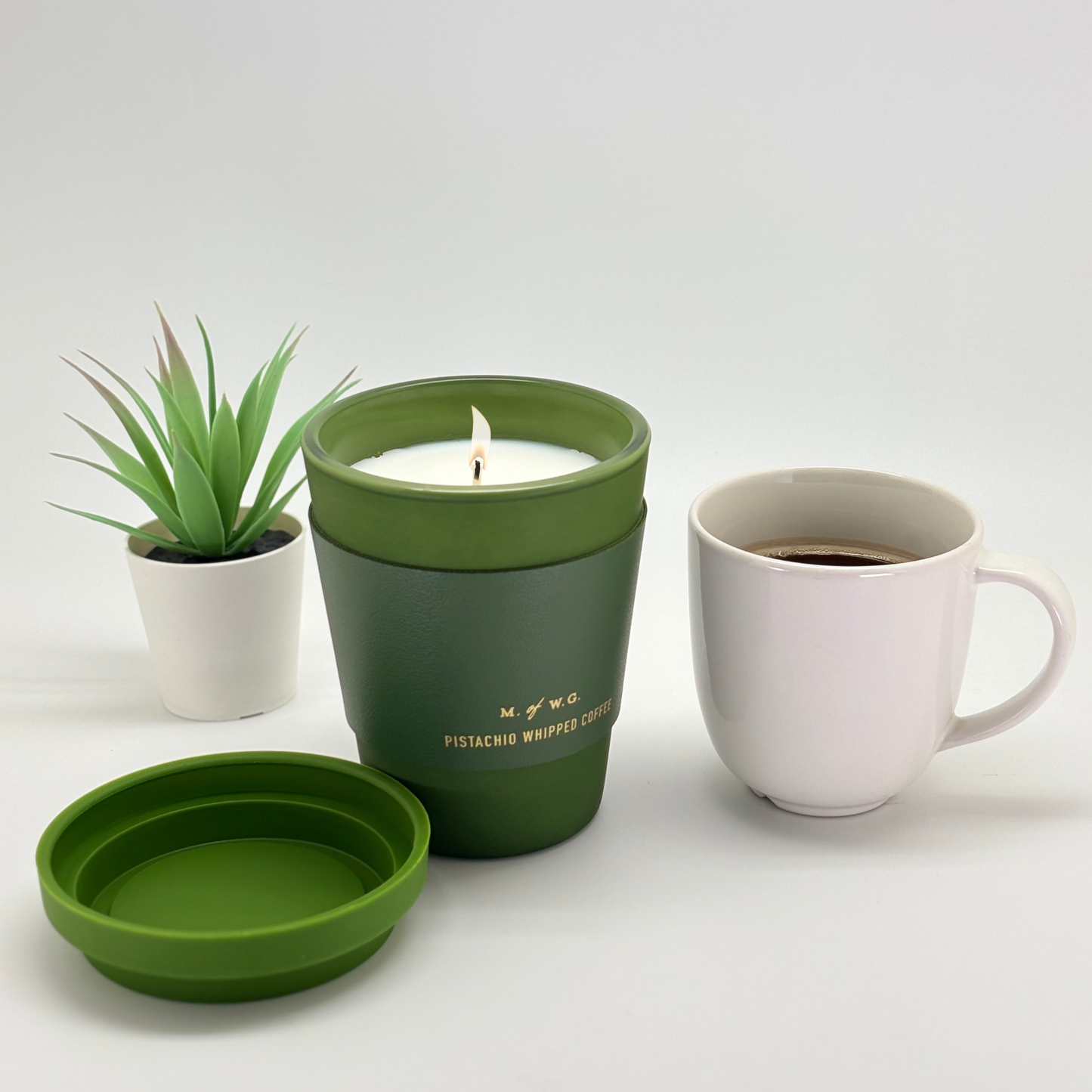 DW Home Pistachio Whipped Coffee Candle