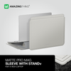 Matte Pro Mag Sleeve with Stand for MacBook Pro 13/14" MacBook Air 13/13.6" & 14" Laptops - Grey
