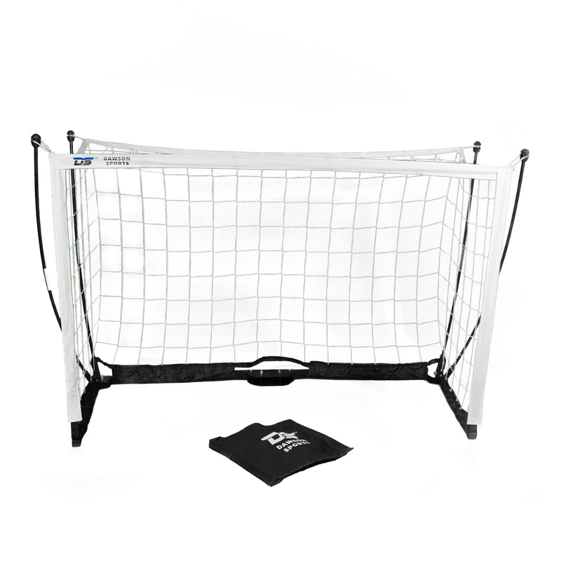 Dawson Sports Portable Box Flex Football Goal with Bag - 1.5m x 1m