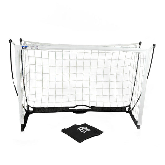 Dawson Sports Portable Box Flex Football Goal with Bag - 2.4m x 1.2m