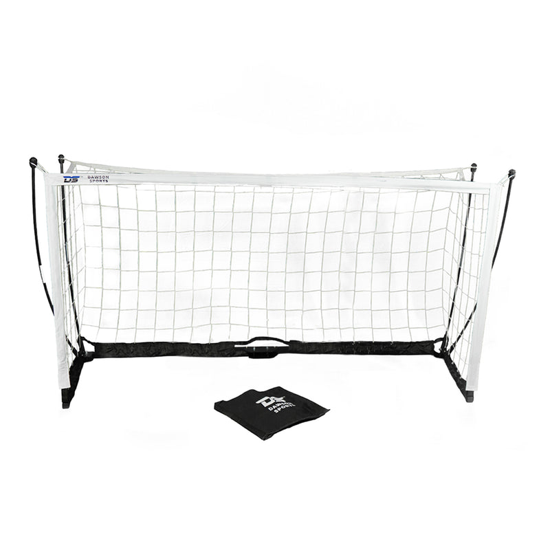 Dawson Sports Portable Box Flex Football Goal with Bag - 2.4m x 1.2m