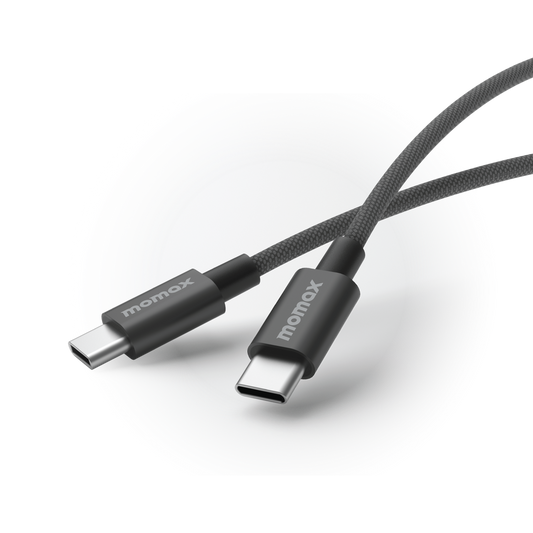 Elite 60w USB-C To USB-C Cable 0.5m - Black