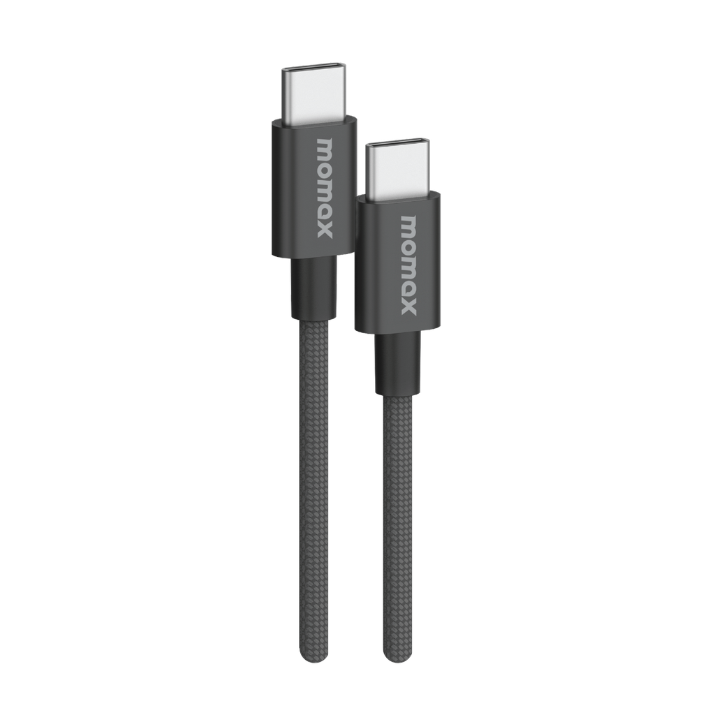 كابل إيليت 60 واط من USB-C إلى USB-C بطول 1.5 متر - أسود