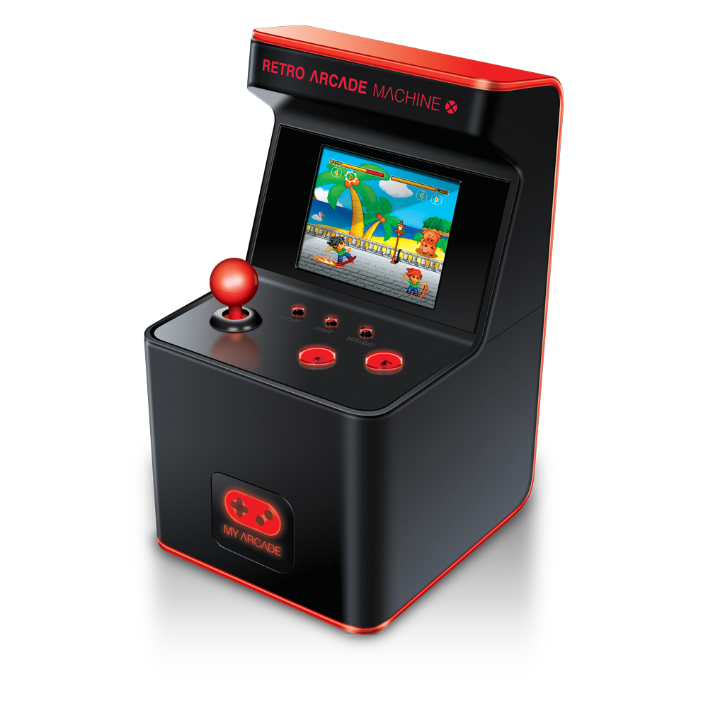 My Arcade Retro Arcade Machine X-Black/Red