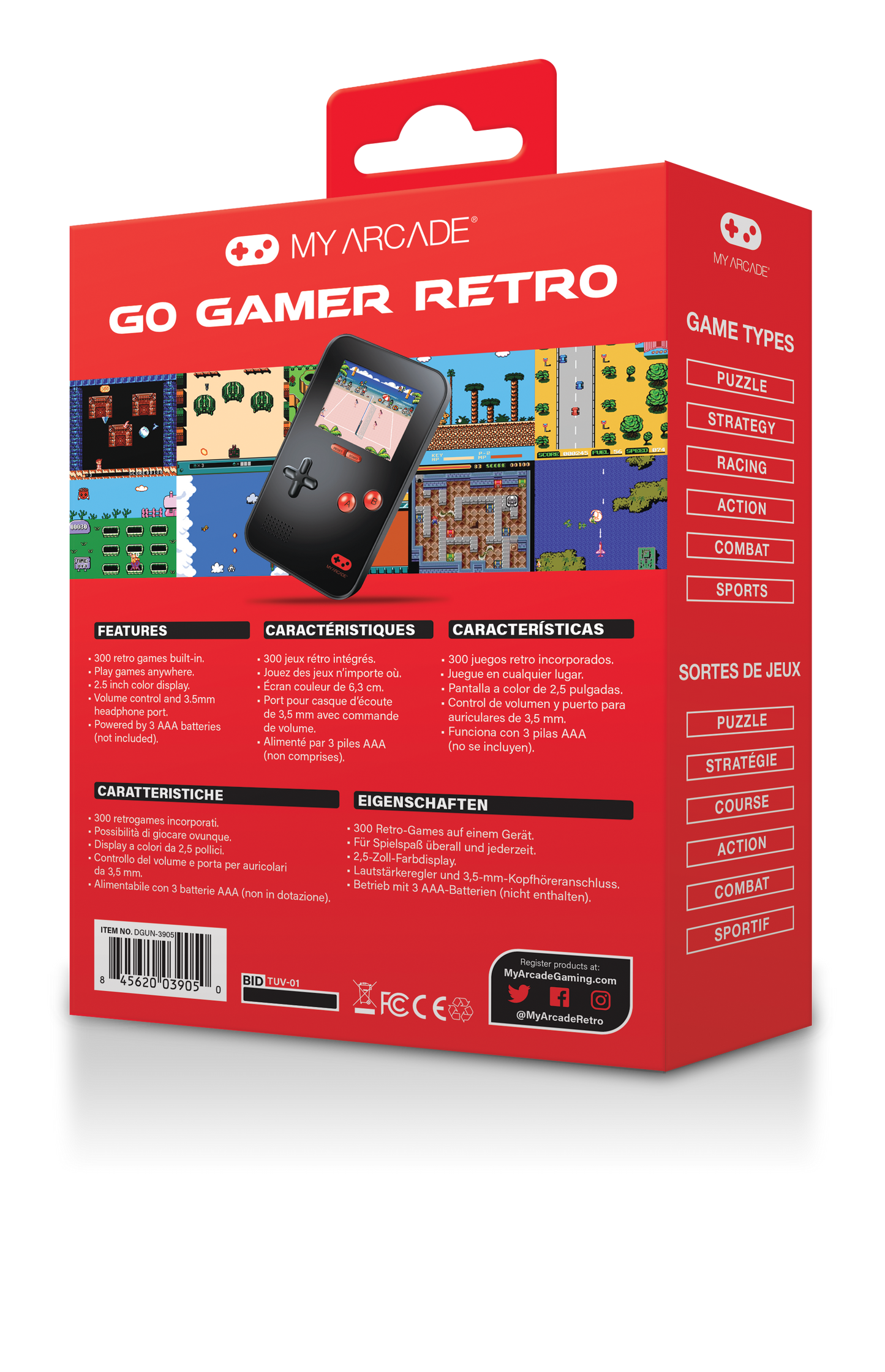 My Arcade Go Gamer Retro (Black)