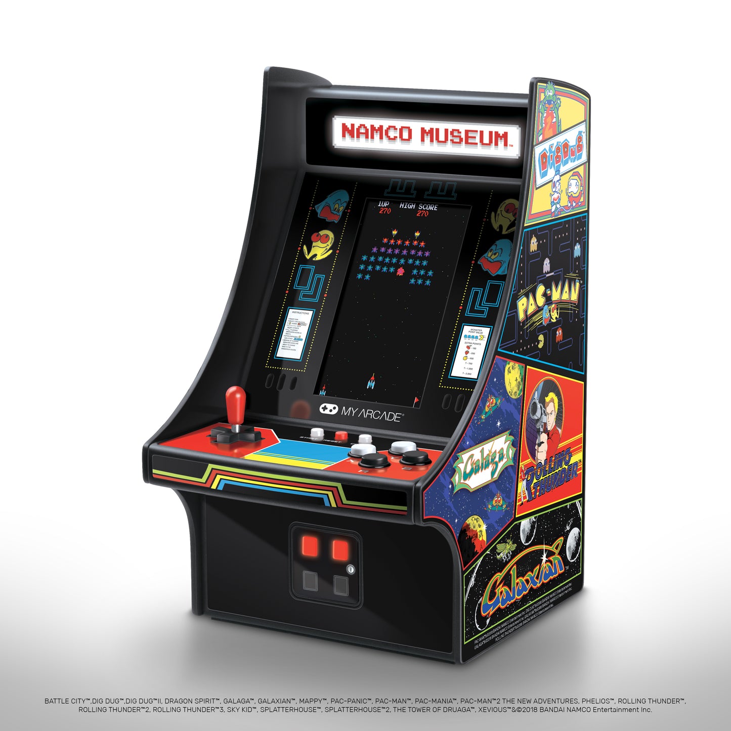 My Arcade 10" Bandai Namco Museum Hits Mini Player
