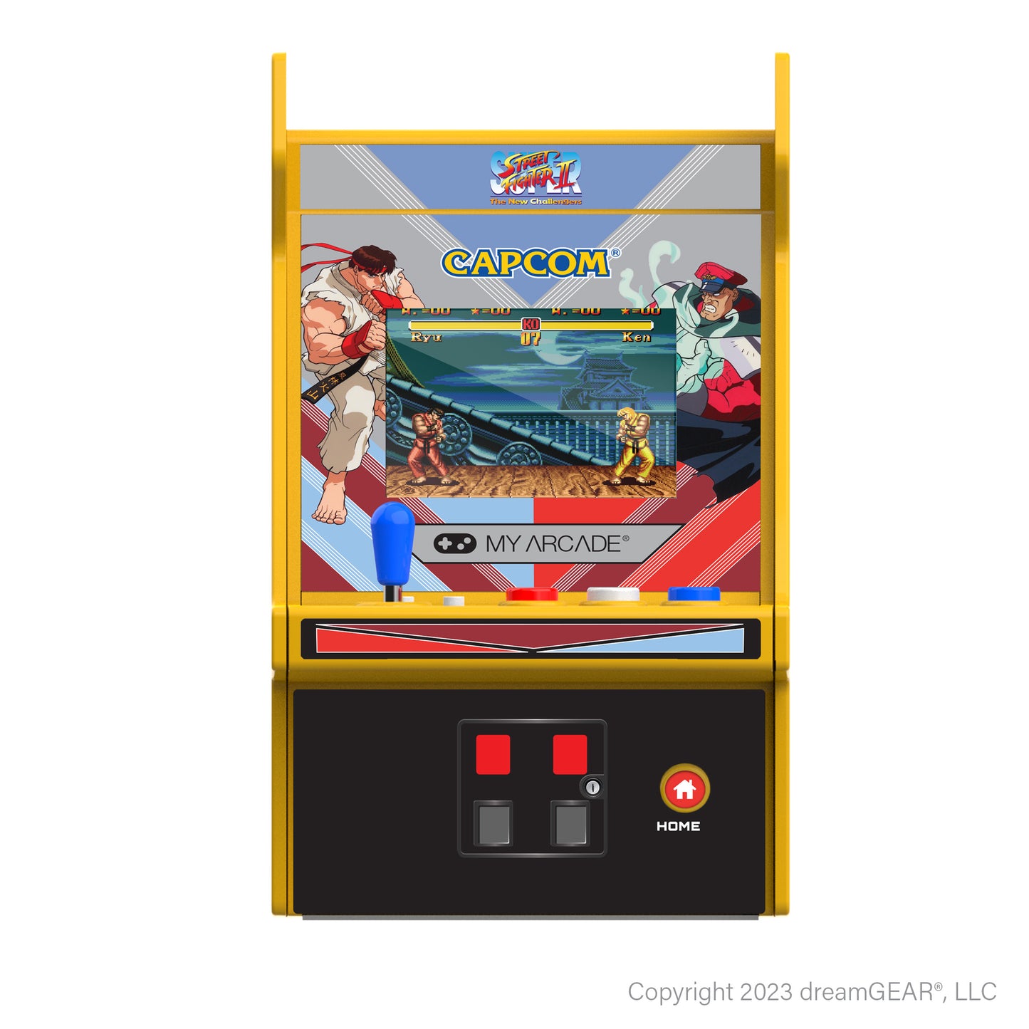 My Arcade 6.7" Super Street Fighter II Portable Retro Arcade (2 Games in 1)