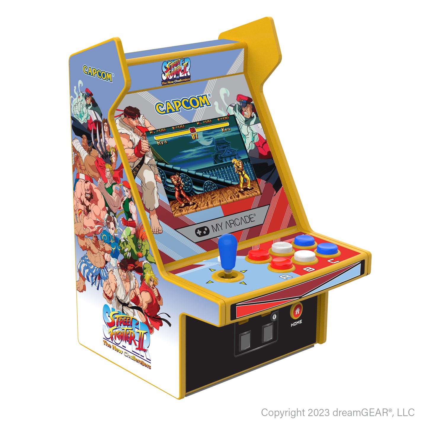 My Arcade 6.7" Super Street Fighter II Portable Retro Arcade (2 Games in 1)