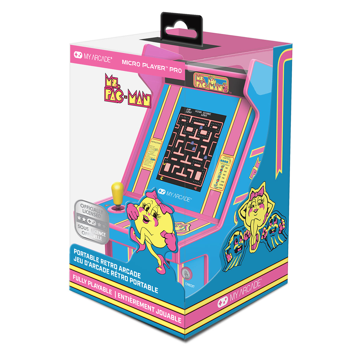 My Arcade Ms. Pac-Man Micro Player Pro