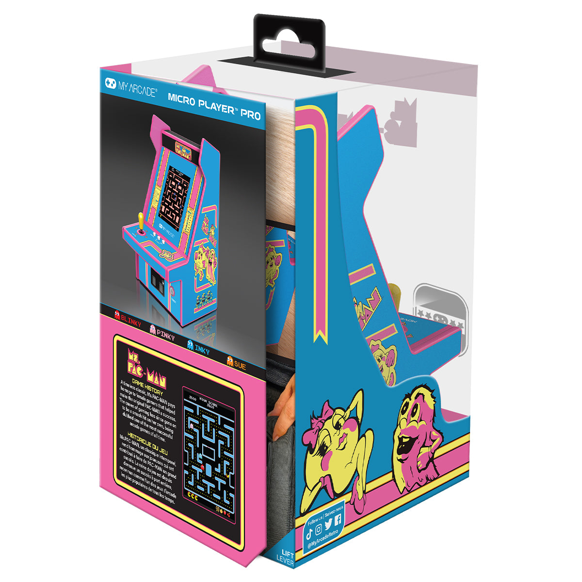 My Arcade Ms. Pac-Man Micro Player Pro