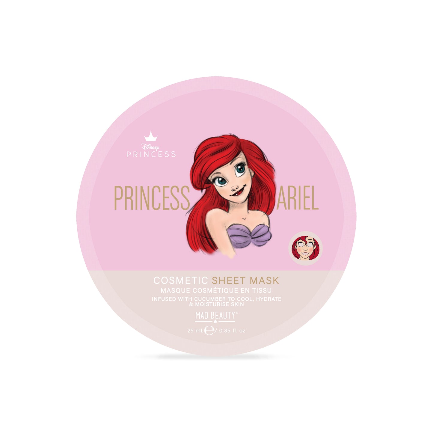 Pure Princess Ariel Cosmetic Sheet Mask