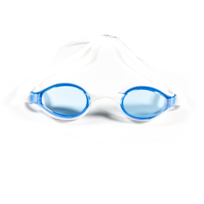 Dawson Sports Racer Swimming Goggles - Blue/White