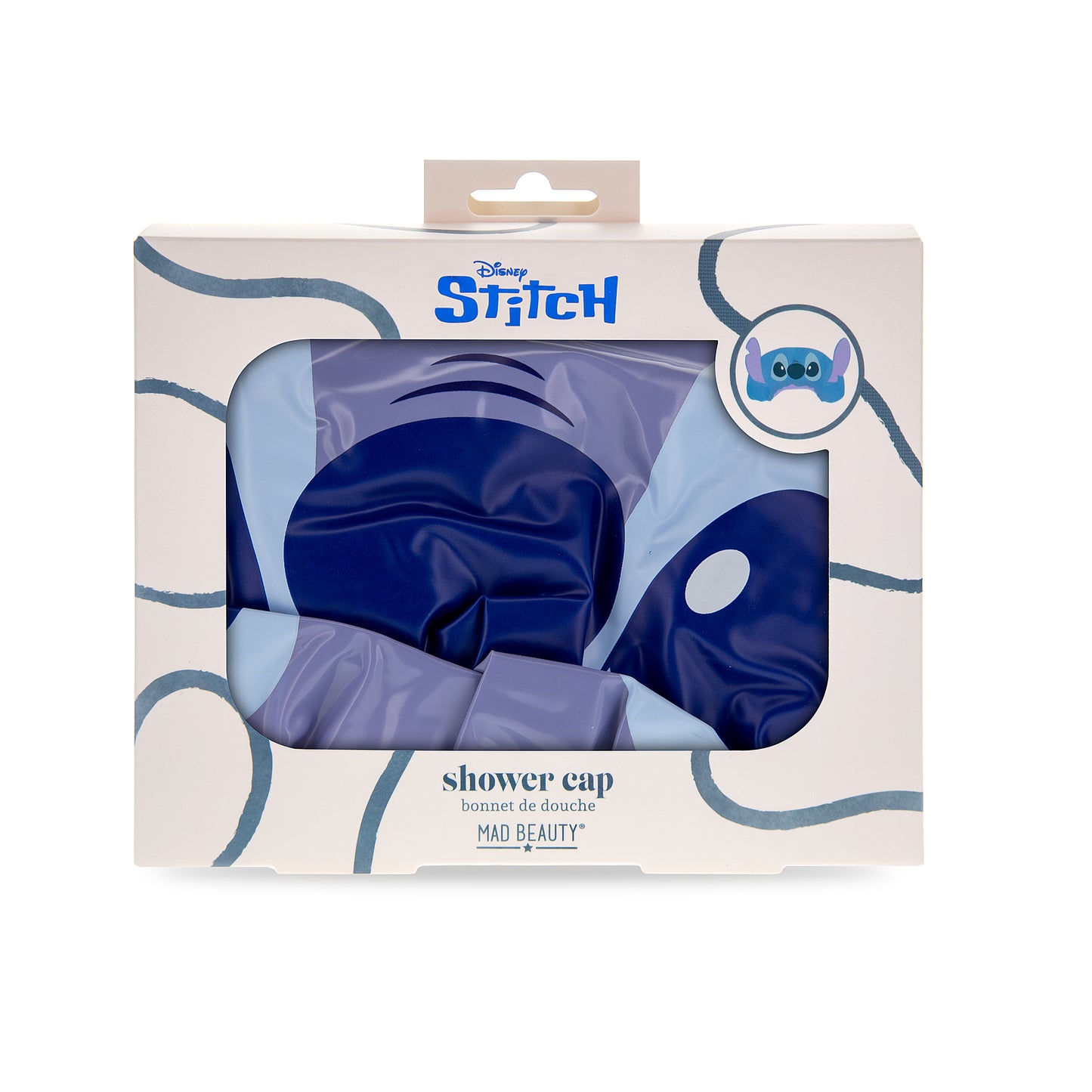 Stitch Denim Shower Cap