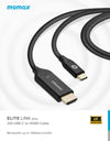 كابل إيليت لينك 4K USB-C إلى HDMI بطول 2 متر