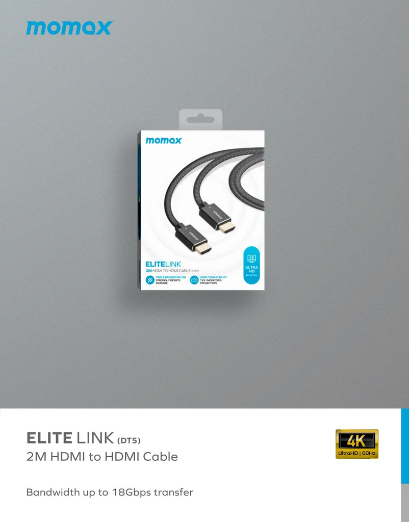 Elite Link 4k HDMI to HDMI 2m Cable