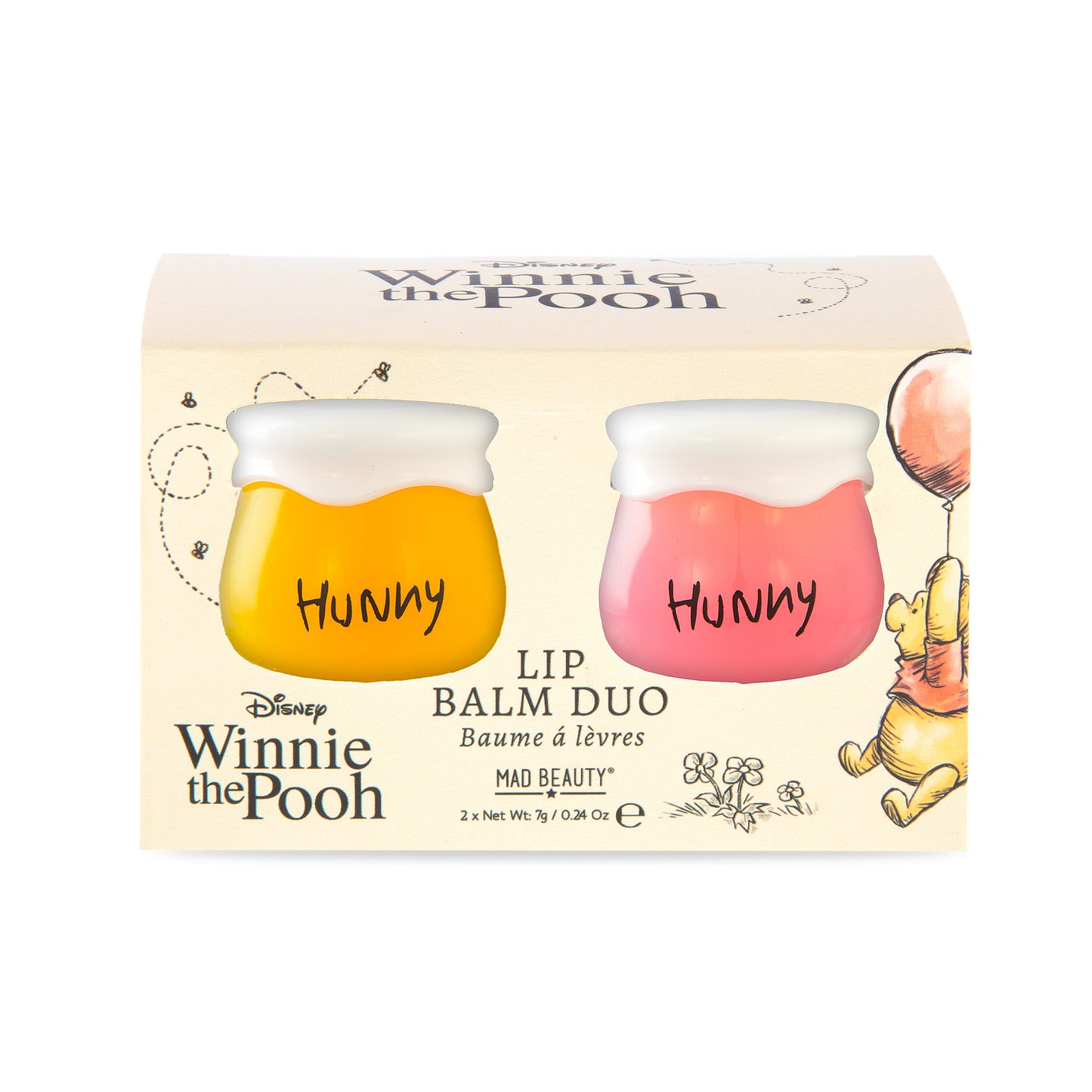 Winnie The Pooh Honeypot Lip Balm Duo