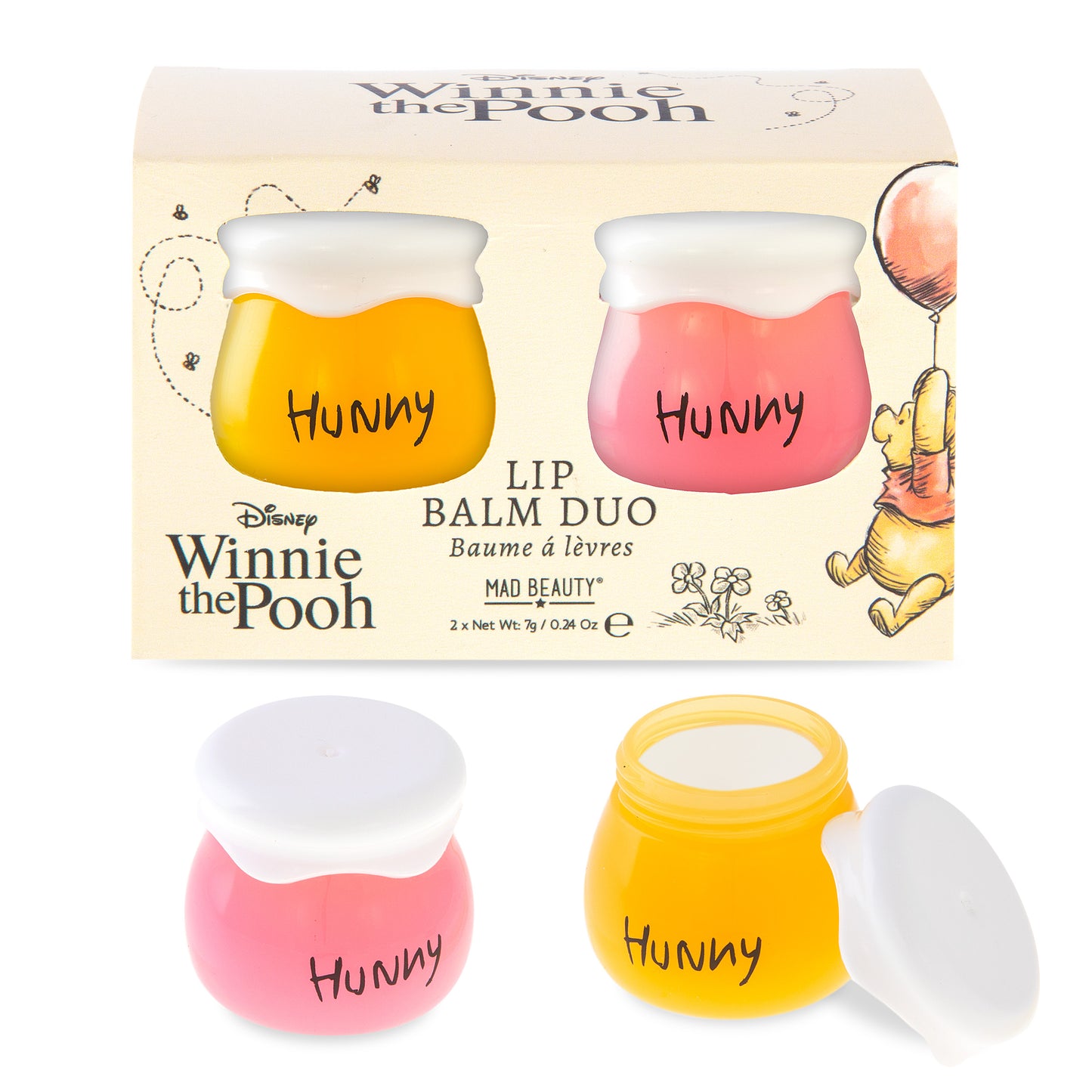 Winnie The Pooh Honeypot Lip Balm Duo