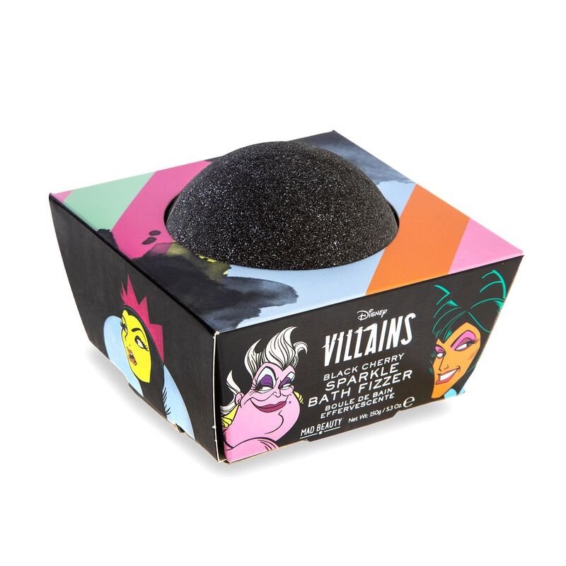 POP Villains Bath Fizzer Black Sparkle