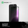 iPhone 15 Pro 6.1 3D Fully Covered Dust Filter Titan Privacy Glass