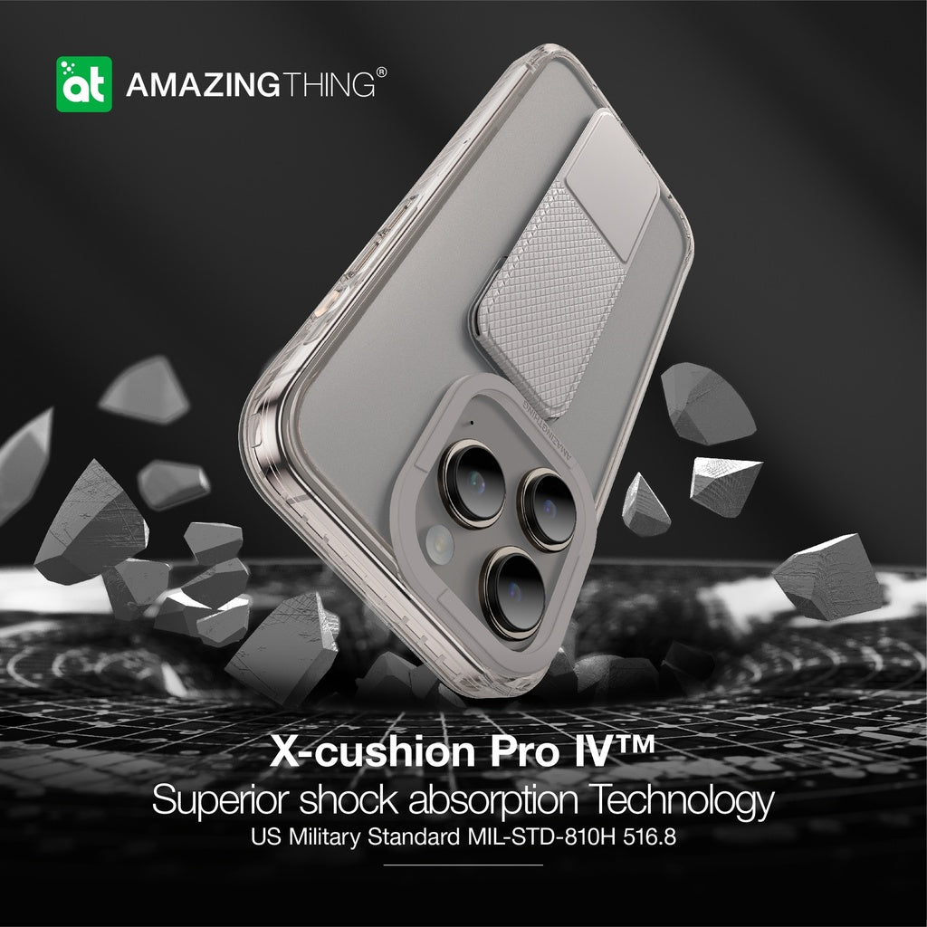 Titan Pro Holder Drop Proof Case for iPhone 15 Pro 6.1