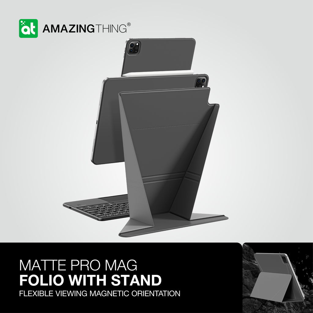 Matte Pro Mag Folio with Stand for iPad Air 10.9/iPad Pro 11 2024