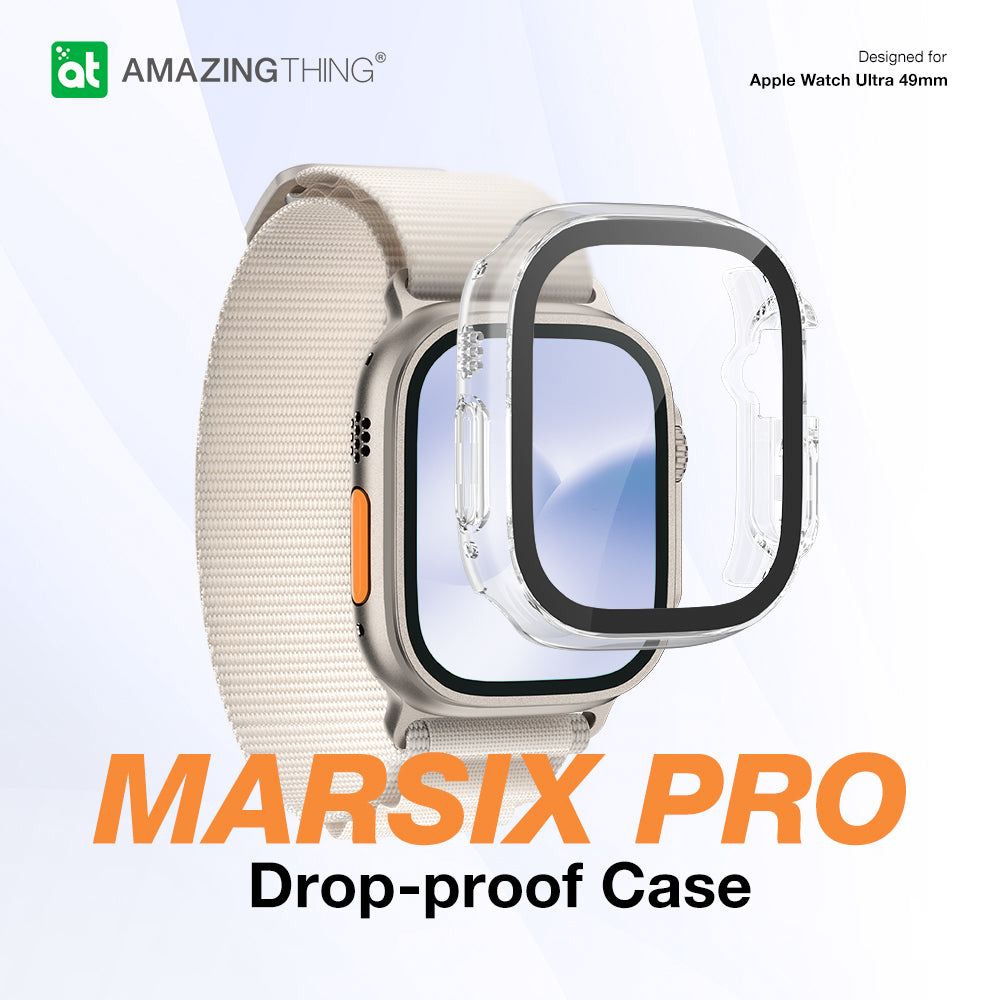 Apple Watch Ultra Marsix Pro Bumper with Glass 49mm