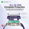 Apple Watch Ultra Marsix Pro Bumper with Glass 49mm - New Purple