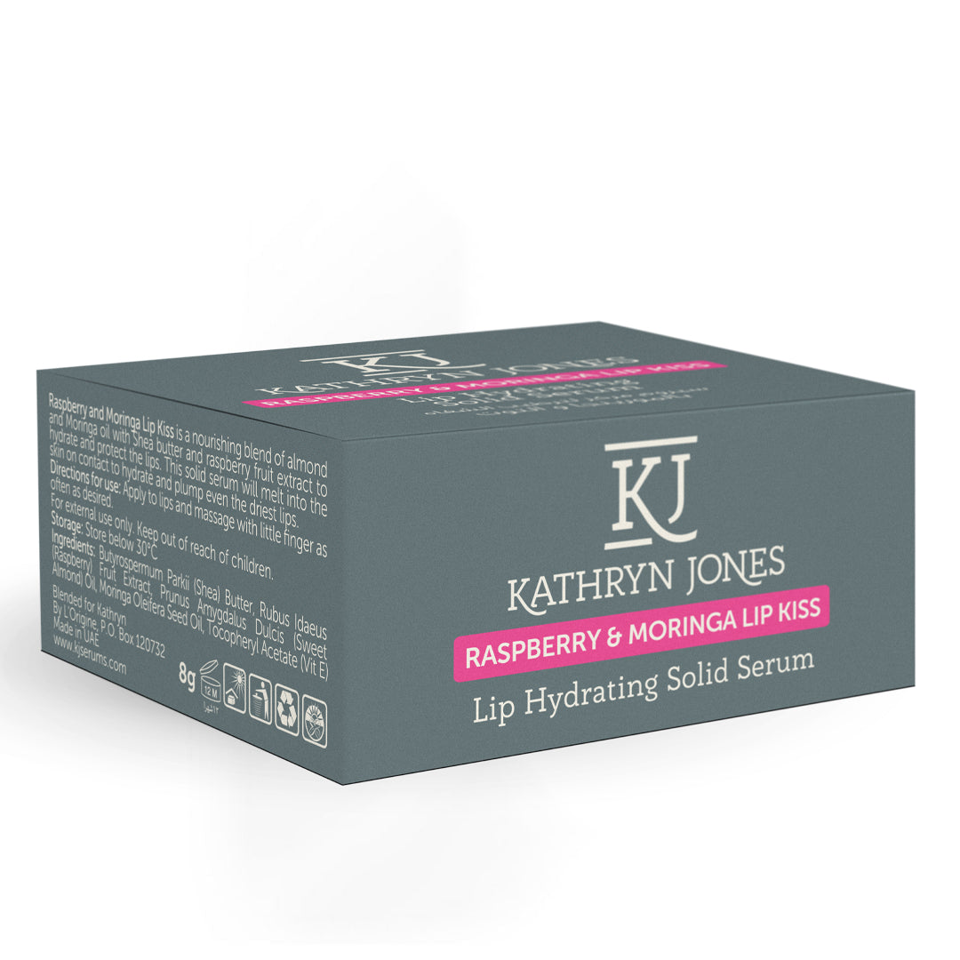 Raspberry & Moringa Lip Kiss Lip Hydrating Balm 8g