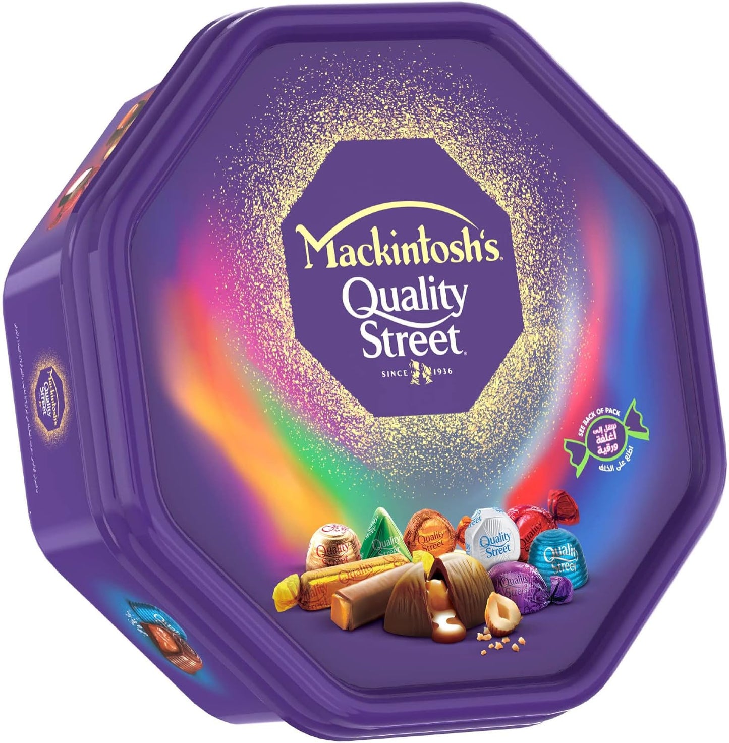 Mackintosh's Quality Street Glow Chocolate 500g