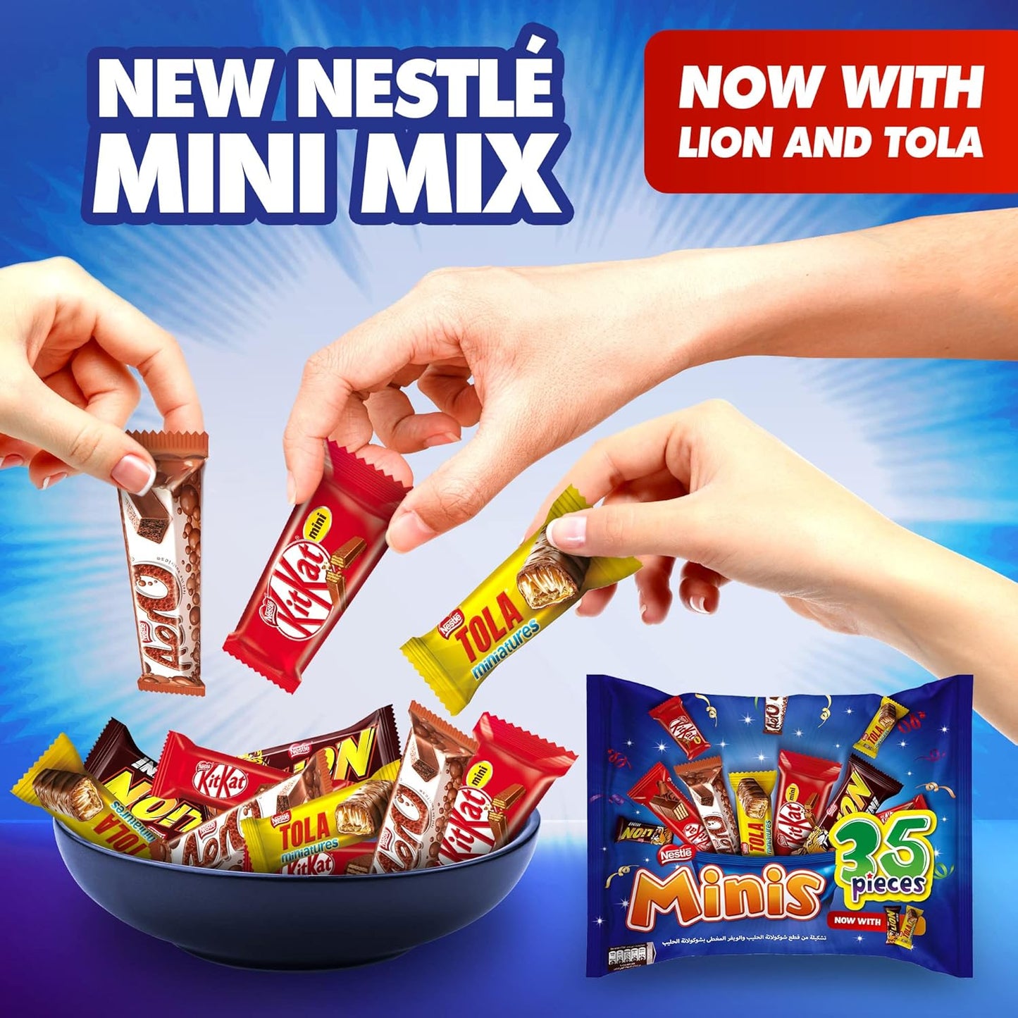 Nestlé Minis Chocolate Mix Pieces 420g