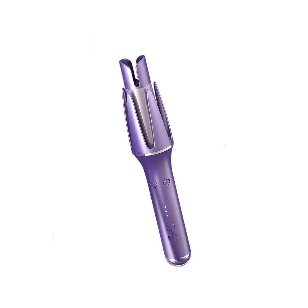 Purple Color Automatic Hair Curler