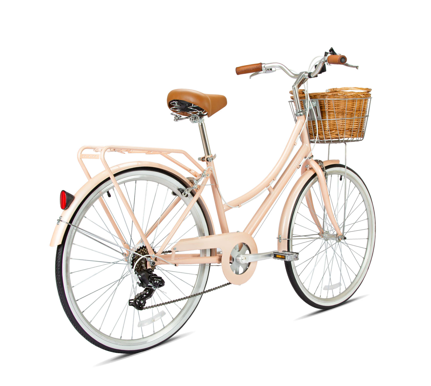 26" Platinum City Bicycle Peach