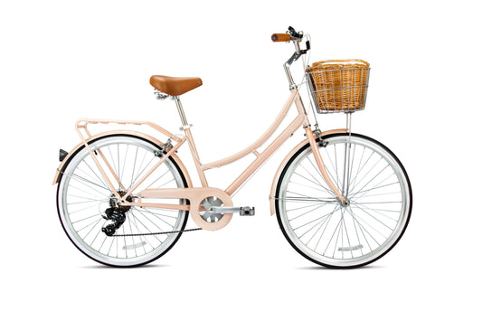 26" Platinum City Bicycle Peach