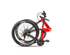 26” Alpha Dual Sus Folding Bike – Red