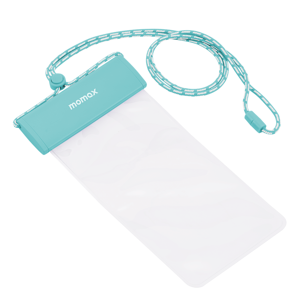 Waterproof Pouch Universal with Neck Strap - Lake Blue