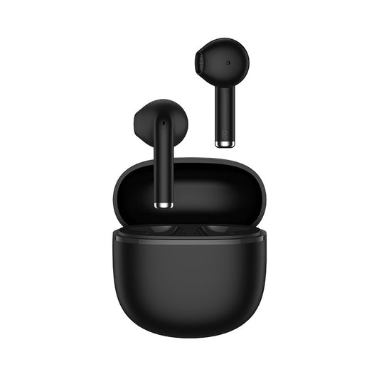 QCY T29 Ailybuds Lite Truly Wireless Earbuds with Bionic Arc Design, Strong 5.3 Bluetooth Connection, 28 Hours Battery Life & 68 MS Low Latency - Black