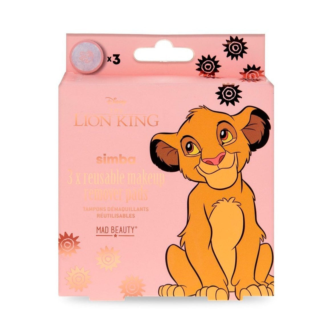 Lion King Re-usable Makeup Cleansing Pads